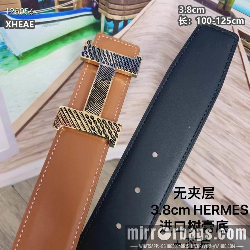 Replica Hermes belt 38mmX100-125cm 8L05