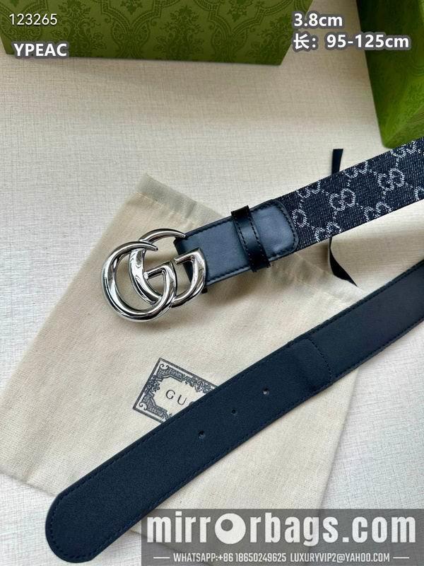 Replica Gucci belt 38mmX95-125cm 8L11