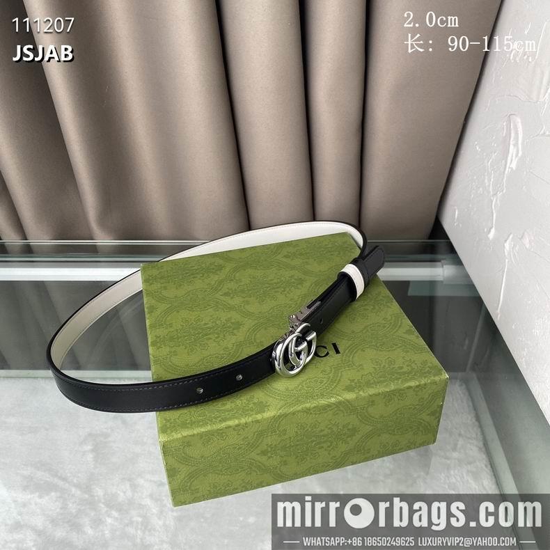 Replica Gucci Belt 20mm 90-115cm 8L01