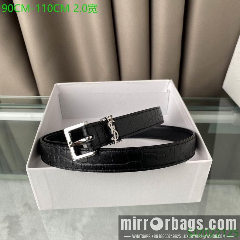 Replica YSL Belt 20mmX90-110cm 7D03