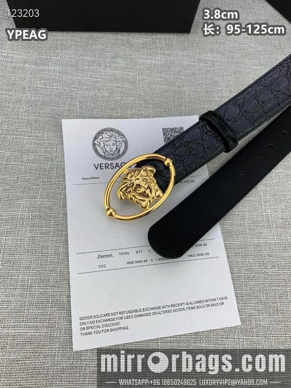 Replica Versace belt 38mmX95-125cm 8L08