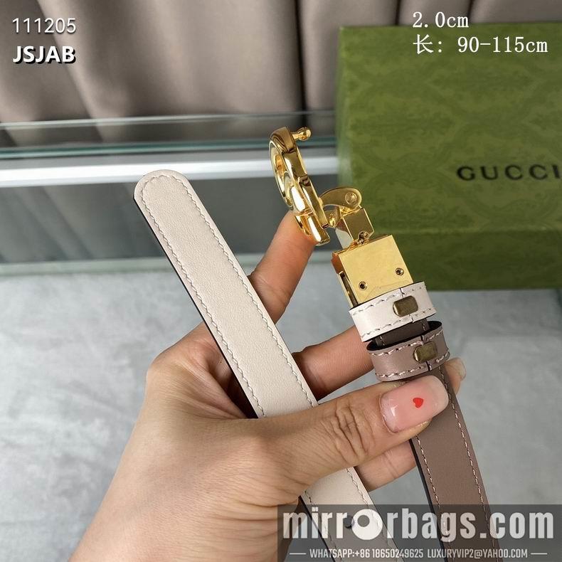 Replica Gucci Belt 20mm 90-115cm 8L01