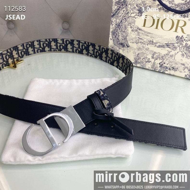 Replica Dior belt 30mmX95-125cm 8L11