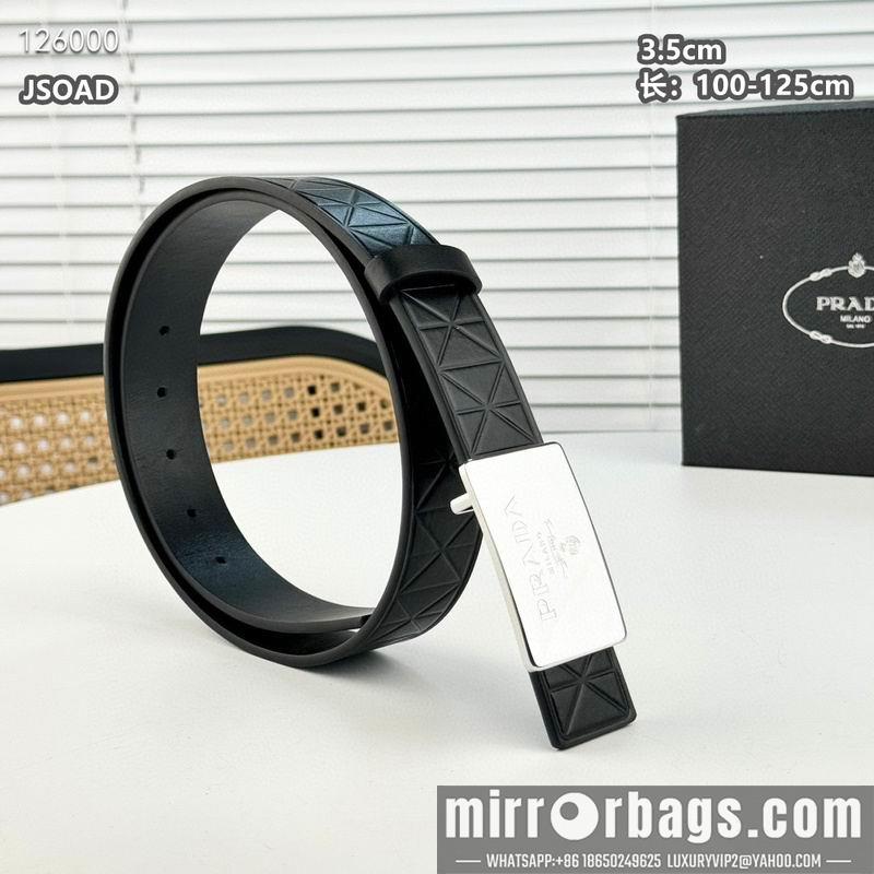 Replica Prada belt 35mmX100-125cm 8L37
