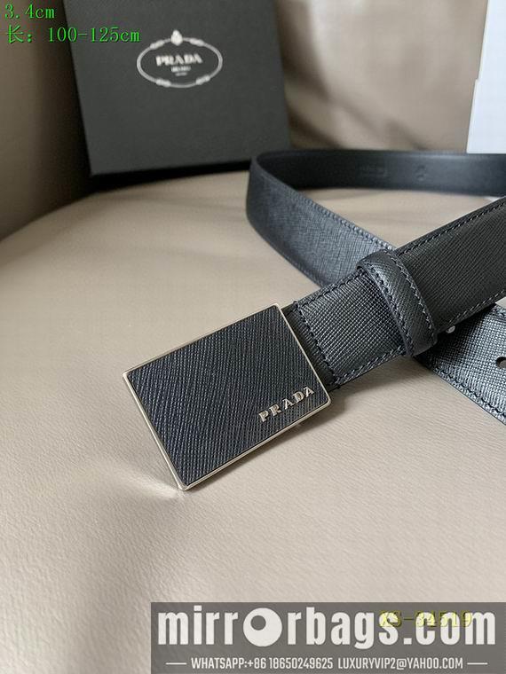 Replica prada Belt 34mmX100-125cm 8L01