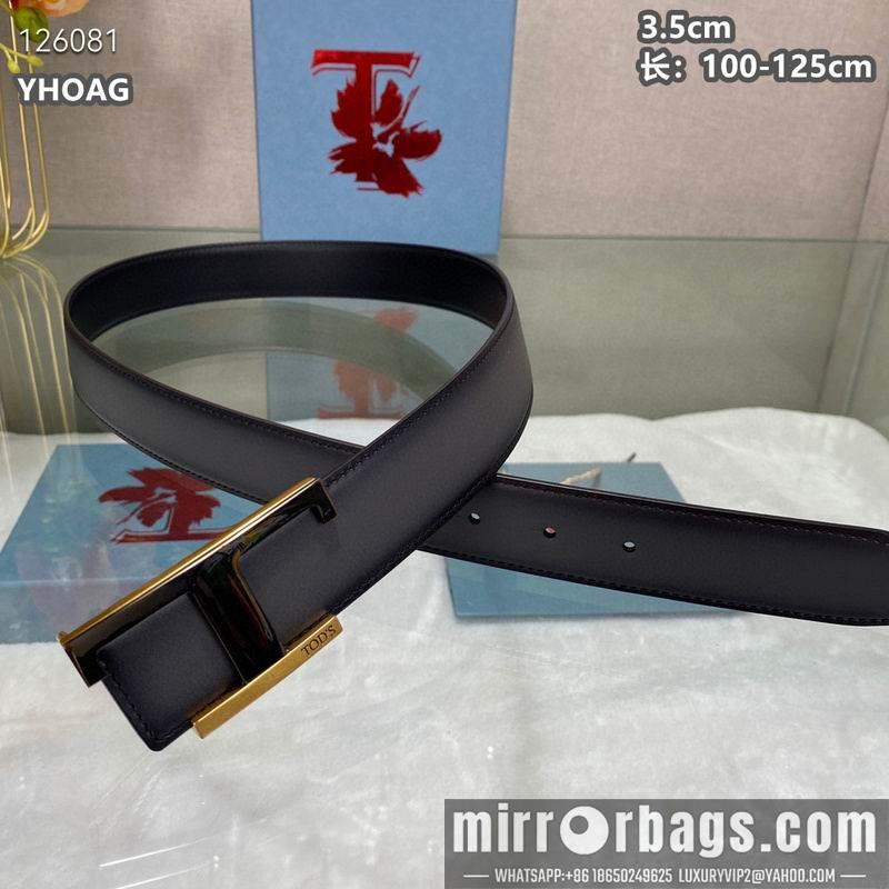 Replica Tod's belt 35mmX100-125cm 8L06