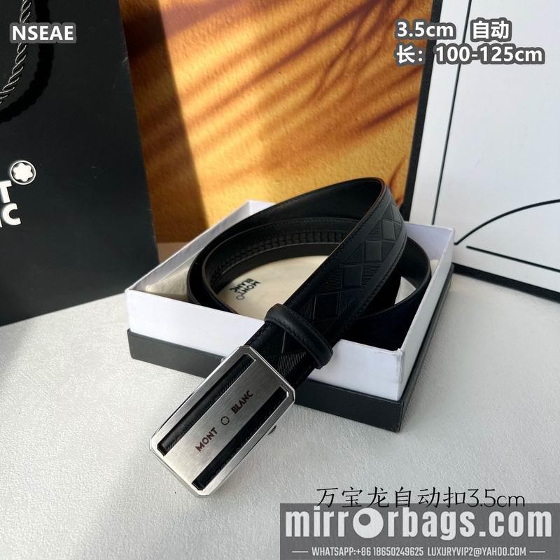 Replica Montlanc belt 35mmX100-125cm 8L70