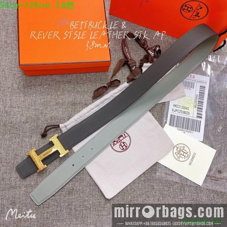 Replica Hermes Belt 38mmX95-125cm 7D119