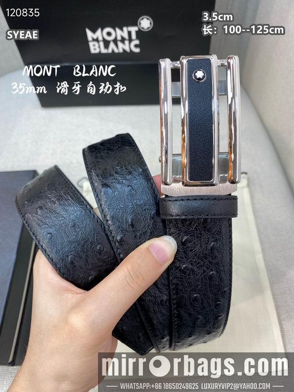 Replica Montblanc belt 自动扣 35mmX100-125cm 8L072015