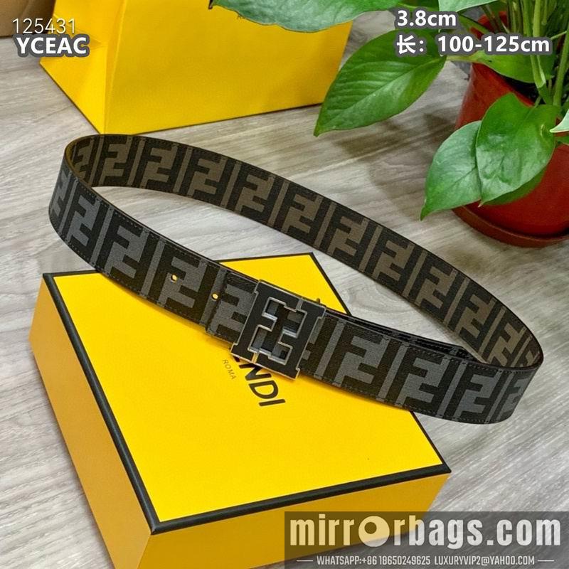 Replica Fendi belt 38mmX100-125cm  8L23