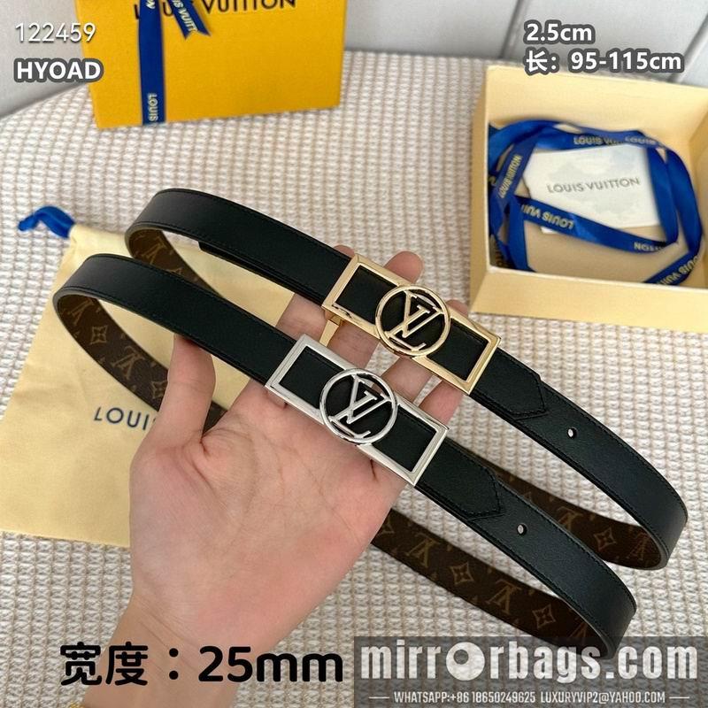 Replica LV belt 25mmX95-115cm 8L15