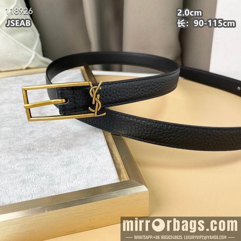 Replica YSL belt 20mmX90-115cm 8L040801