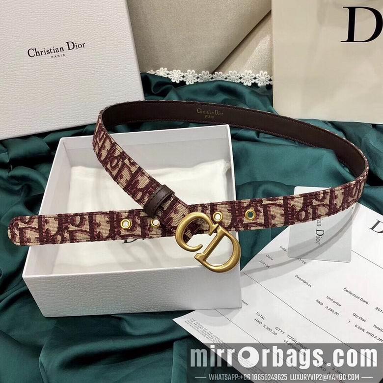 Replica Dior Belt 20mmX95-110cm 7d12