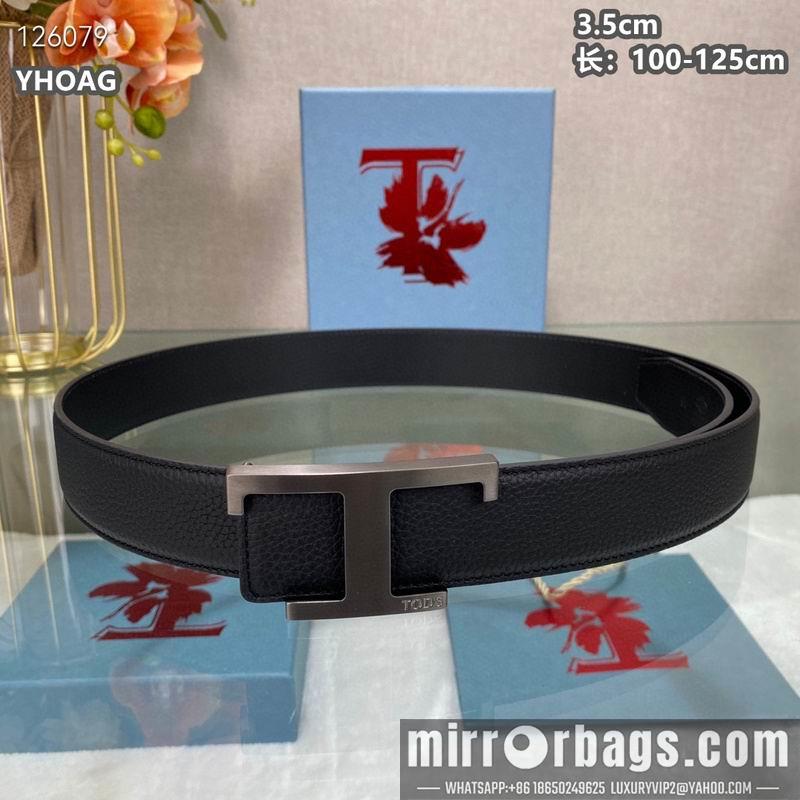 Replica Tod's belt 35mmX100-125cm 8L07