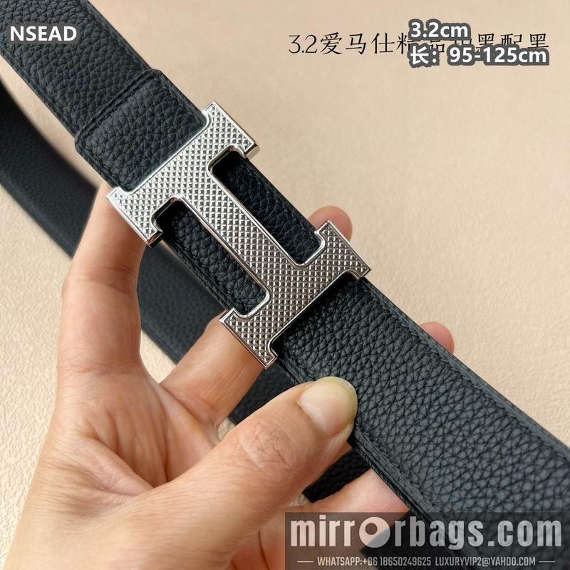 Replica Hermes belt 32mmX95-125cm 8L36