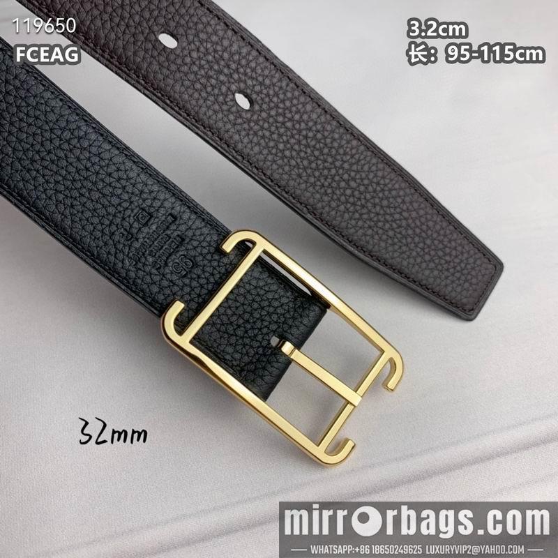Replica Hermes belt 32mmX95-115cm 8L040801