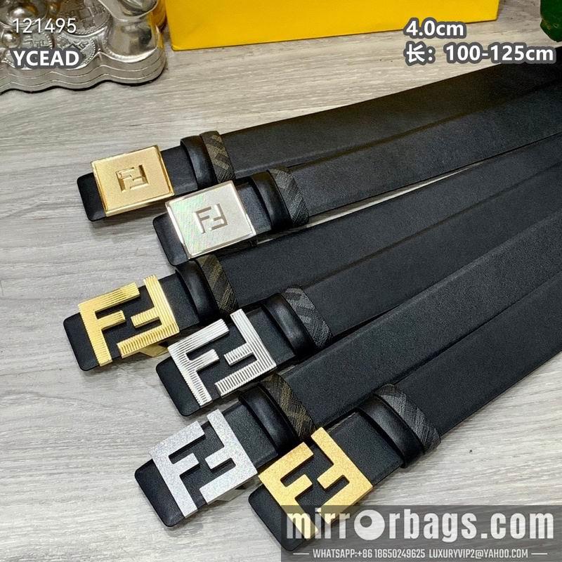 Replica Fendi belt 40mmX100-125cm  8L121