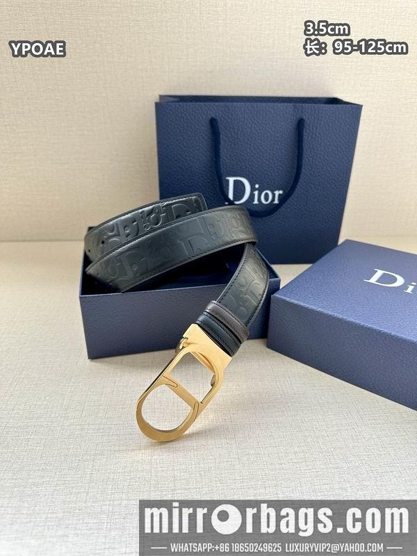 Replica Dior belt 35mmX95-125cm 8L43