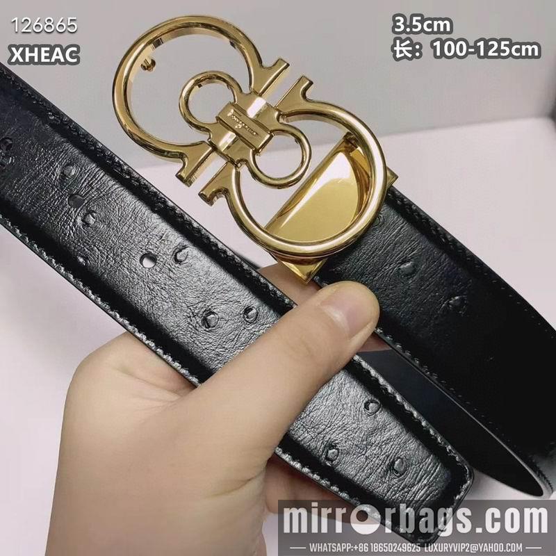 Replica Ferragamo belt 35mmX100-125cm 8L91