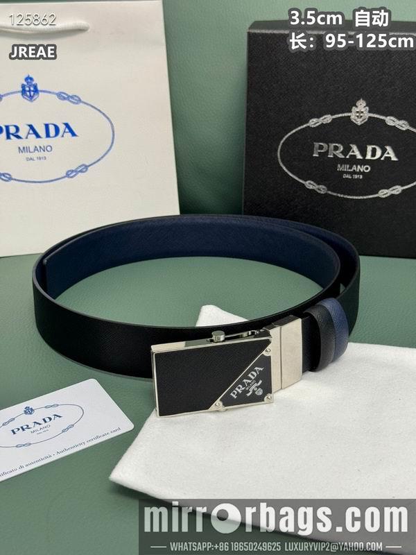 Replica Prada belt 35mmX95-125cm 8L50