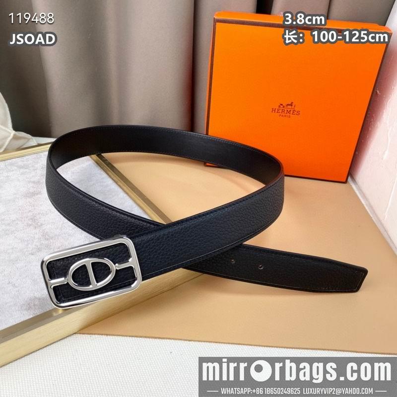Replica Hermes belt 38mmX100-125cm 8L040801