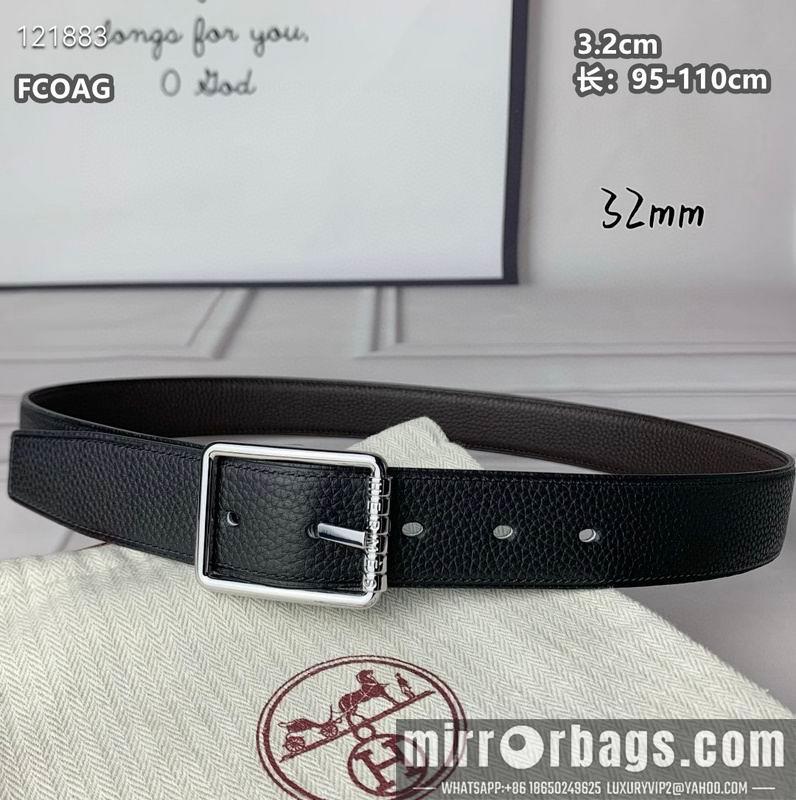 Replica Hermes belt 32mmX95-110cm 8L26
