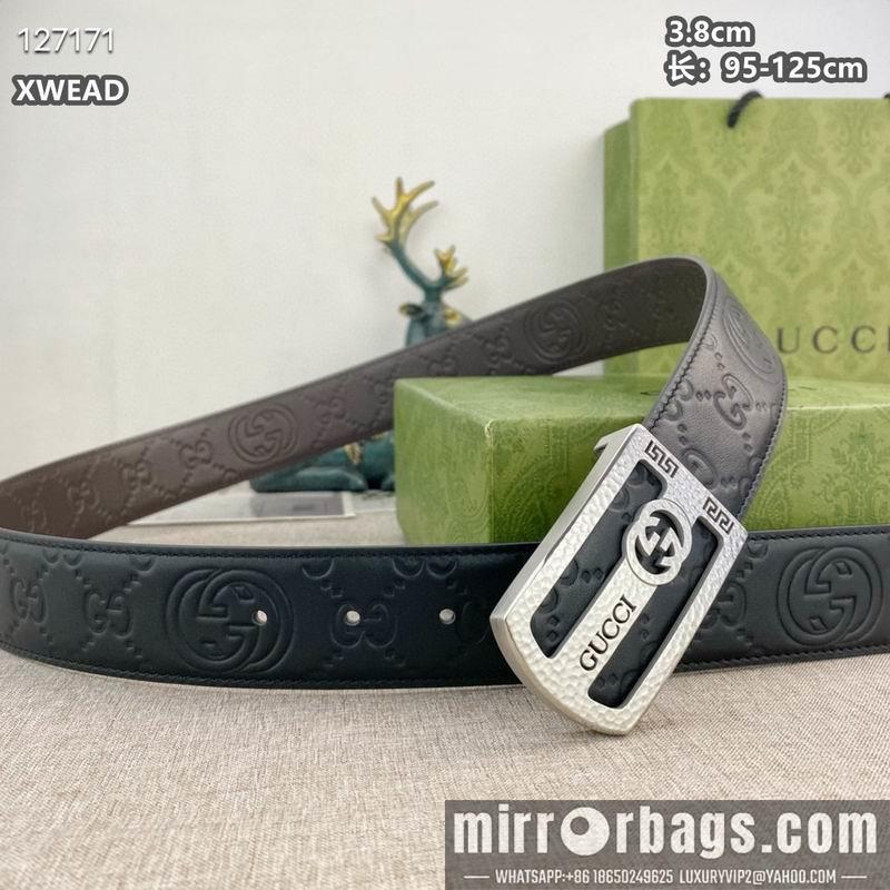 Replica Gucci belt 38mmX95-125cm 8L45