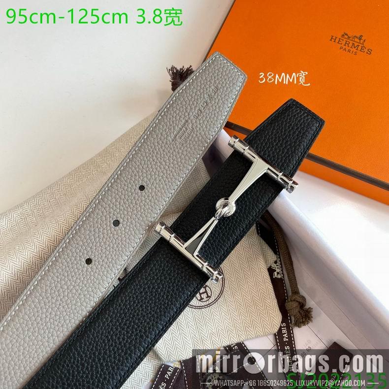Replica Hermes Belt 38mmX95-125cm 7D121