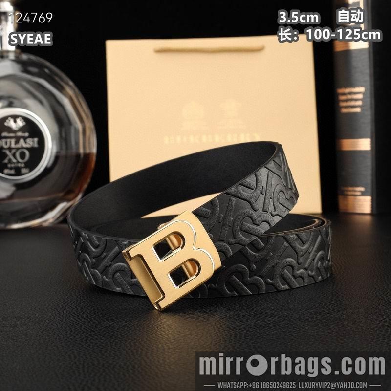 Replica Burberry belt 35mmX100-125cm 8L75