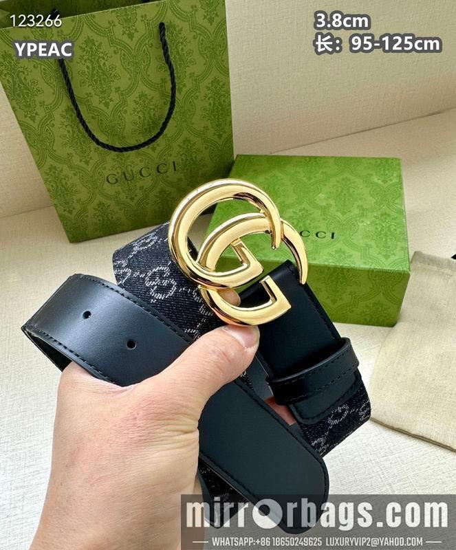 Replica Gucci belt 38mmX95-125cm 8L11