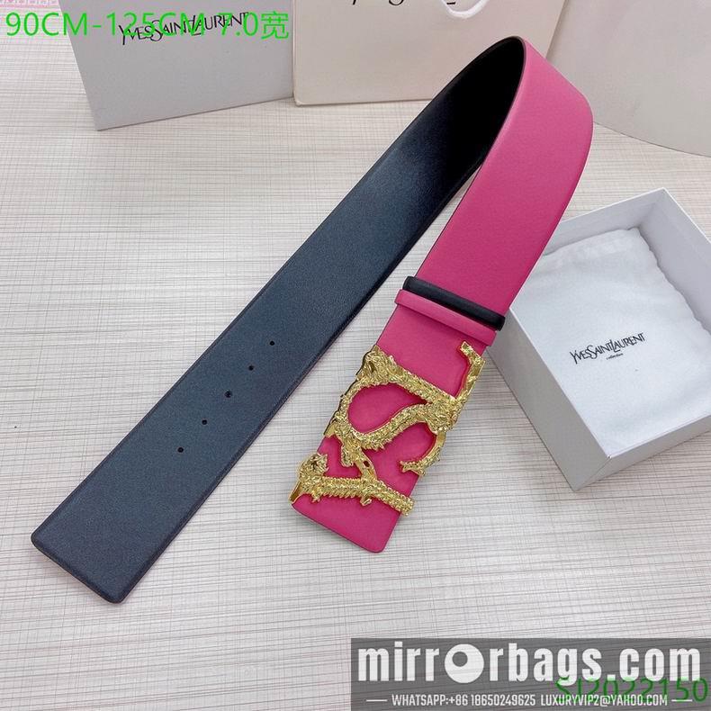 Replica YSL Belt 70mmX90-125cm 7D04