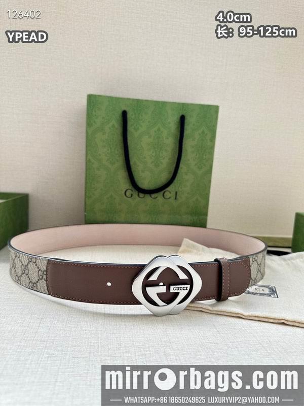 Replica Gucci belt 40mmX95-125cm 8L67