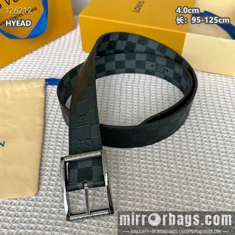Replica LV belt 40mmX95-125cm 8L06