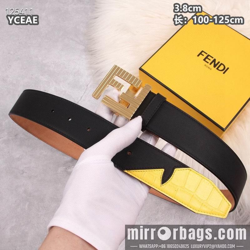 Replica Fendi belt 38mmX100-125cm  8L21