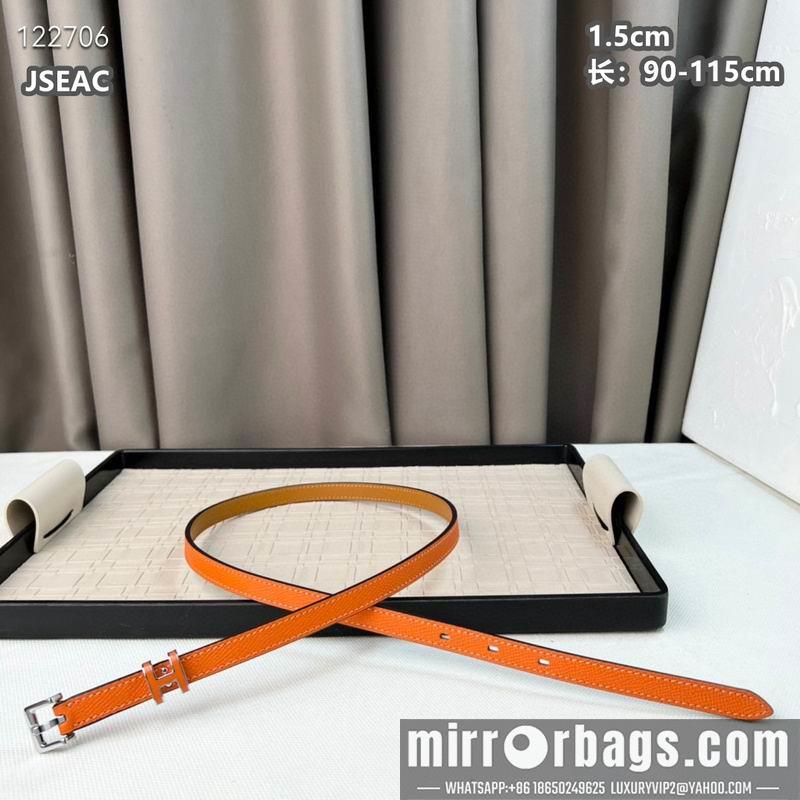 Replica Hermes belt 15mmX90-115cm 8L04