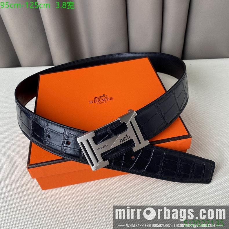 Replica Hermes Belt 38mmX95-125cm 7D113