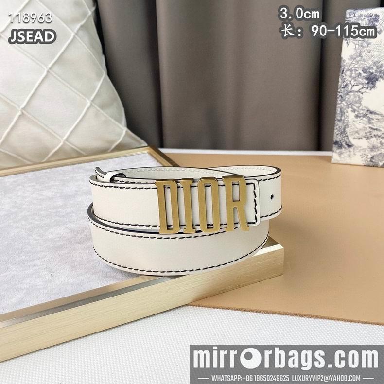 Replica Dior belt 30mmX90-115cm 8L12