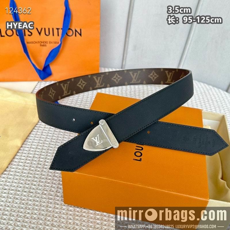 Replica LV belt 35mmX95-125cm 8L15