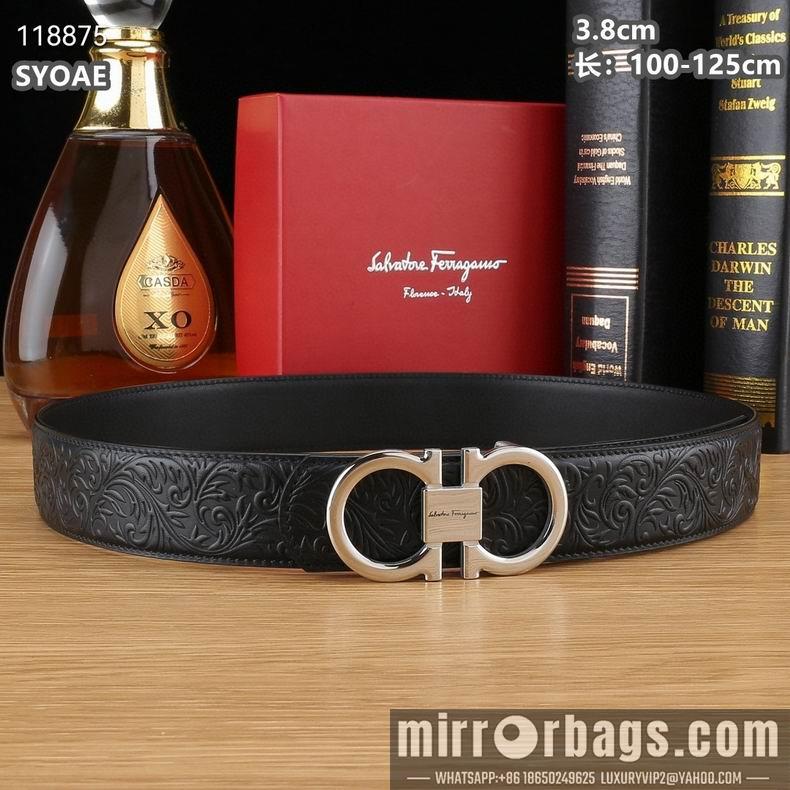 Replica Ferragamo belt 38mmX100-125cm 8L13