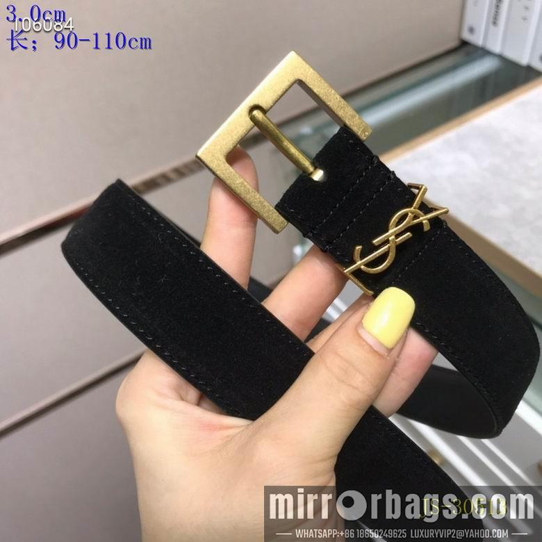 Replica YSL Belt 30mmX90-110cm 8L01