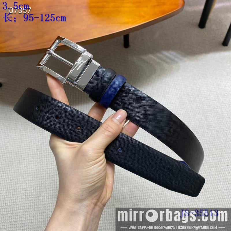 Replica Prada belt 35mmX95-125CM 8L01
