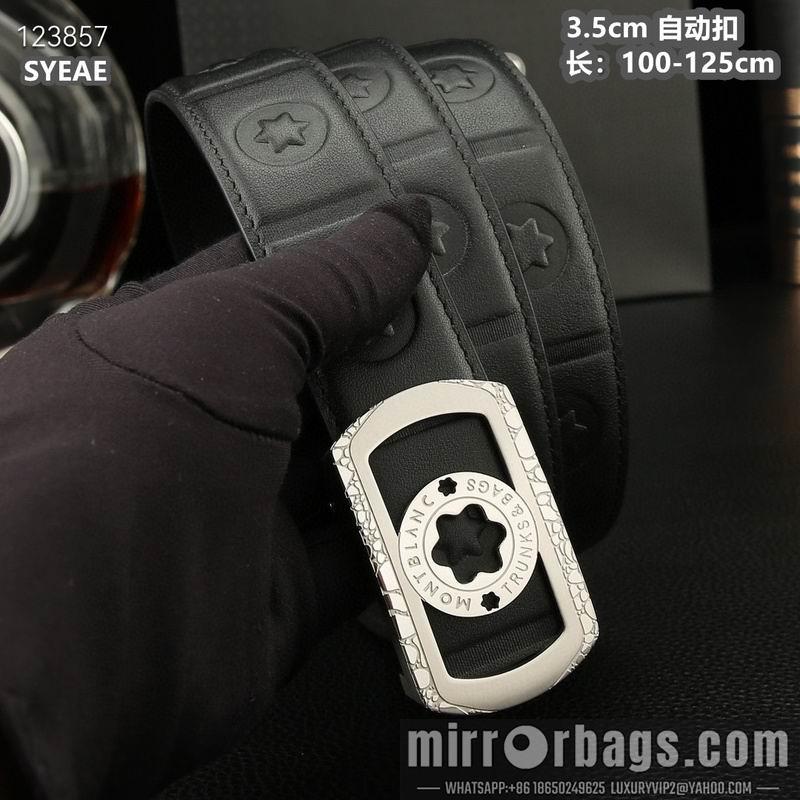 Replica Montlanc belt 35mmX100-125cm 8L53