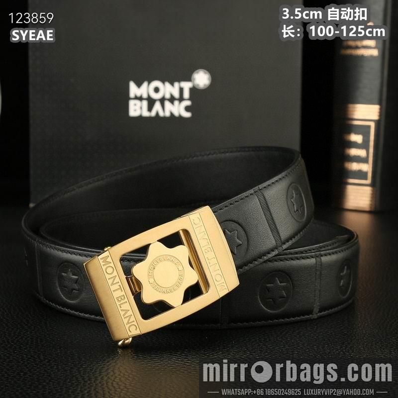 Replica Montlanc belt 35mmX100-125cm 8L51