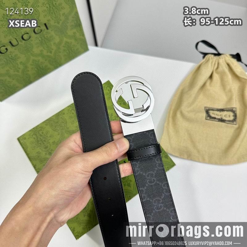 Replica Gucci belt 38mmX95-125cm 8L09