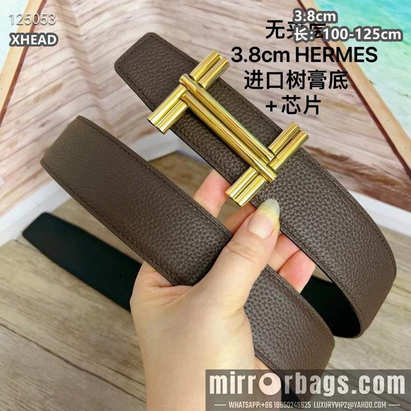 Replica Hermes belt 38mmX100-125cm 8L09