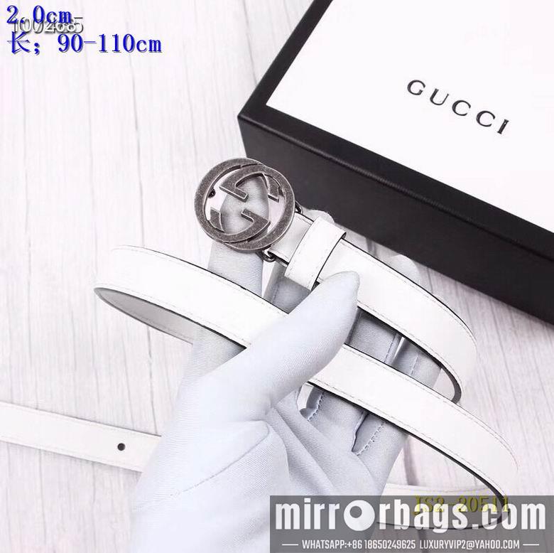 Replica Gucci belt 20mm 90-110cm 8L01