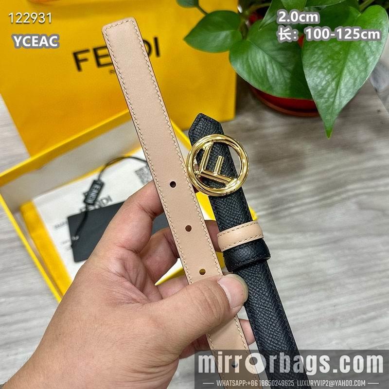 Replica Fendi belt 20mmX100-125cm 8L22