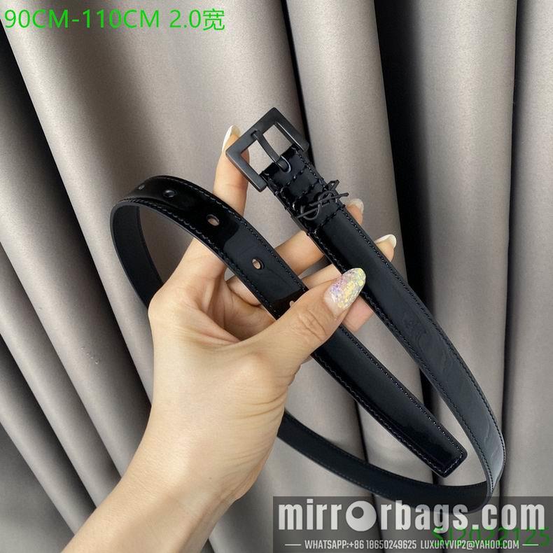 Replica YSL Belt 20mmX90-110cm 7D02