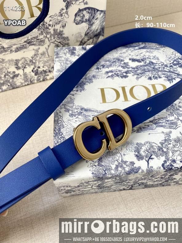 Replica Dior Belt 20mmX90-110cm 8L03