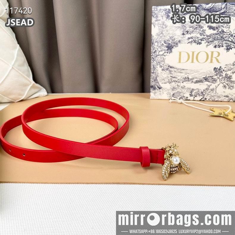 Replica Dior belt 17mmX90-115cm 8L02